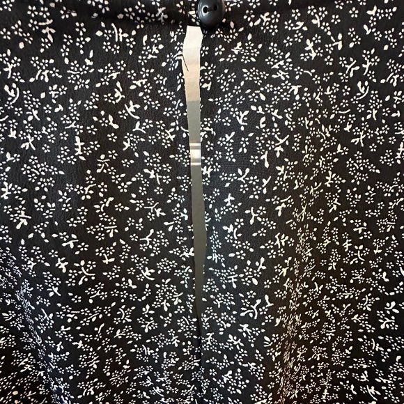 TOPSHOP Summer dress, Size 8, Black with White details - Picture 4 of 8